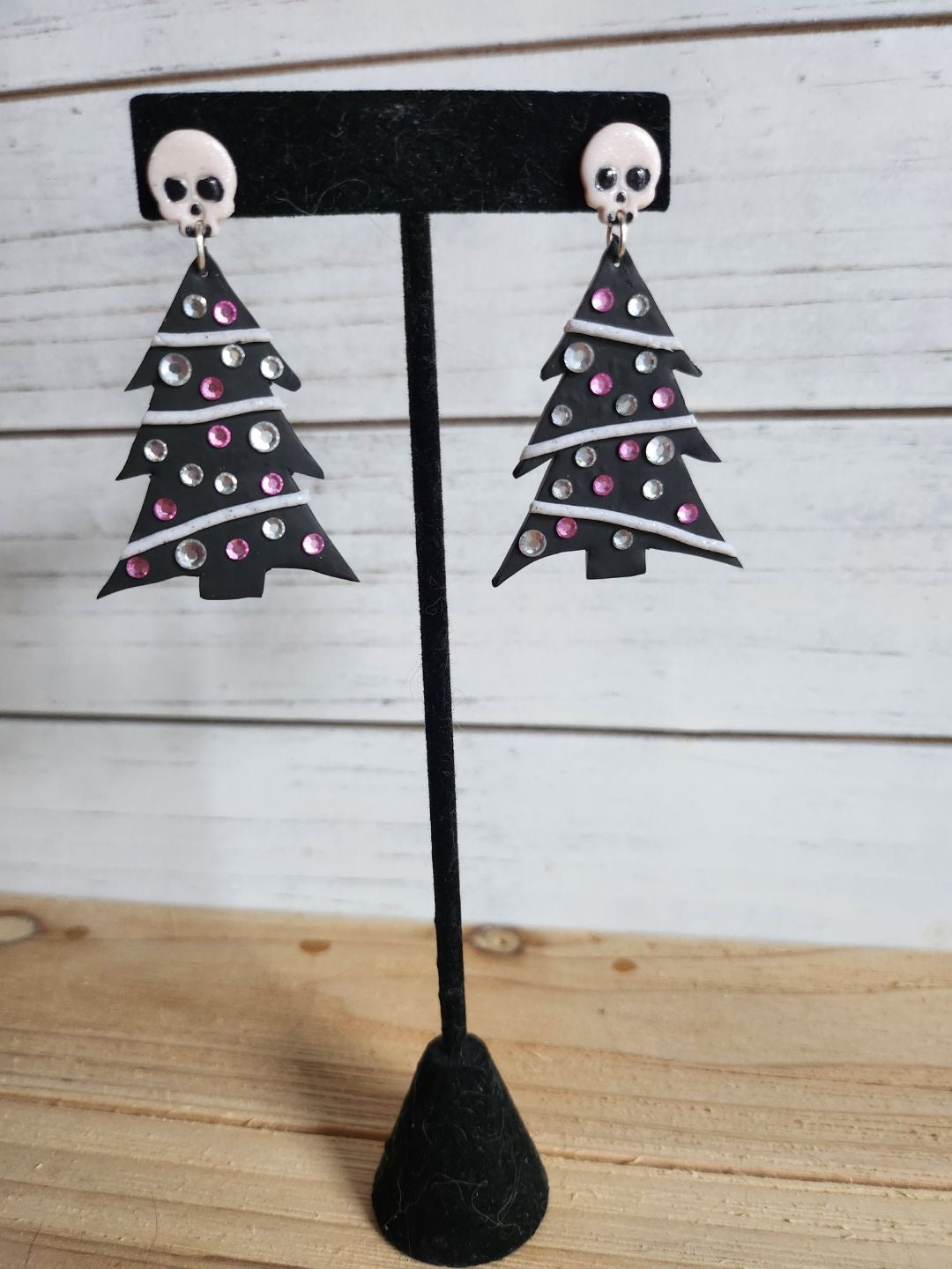 Creepmas Tree Earrings