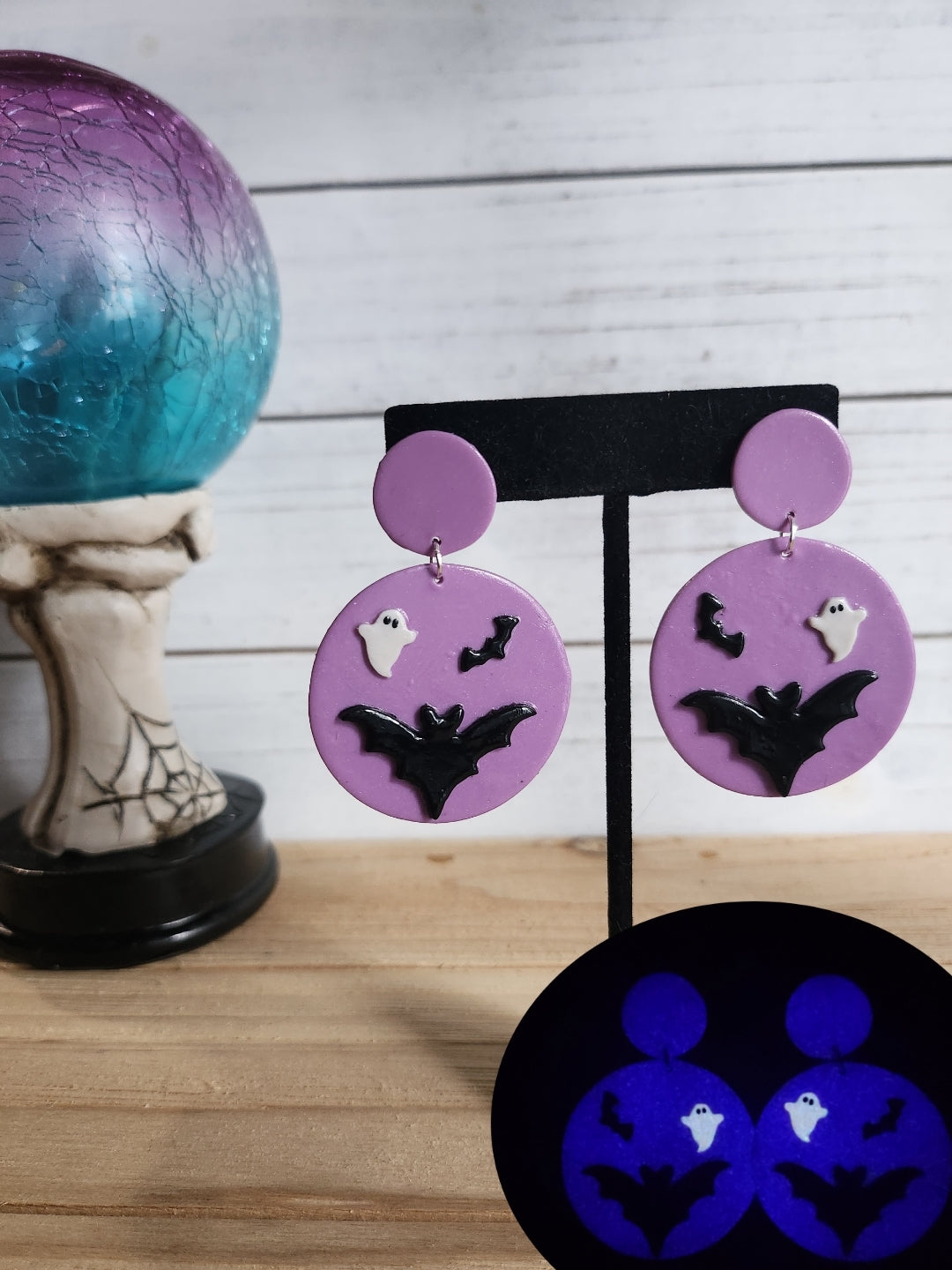 Purple Bats and Ghost