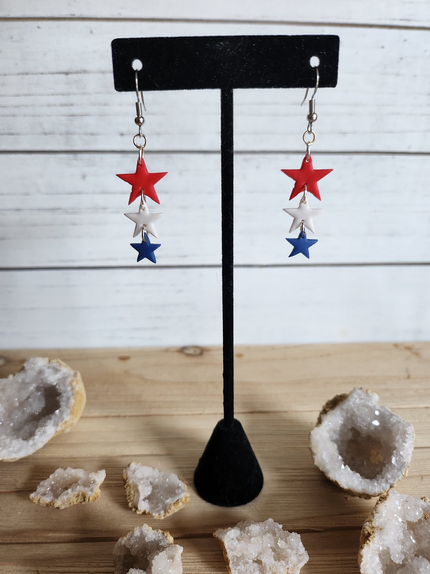 Red White and Blue Dangle