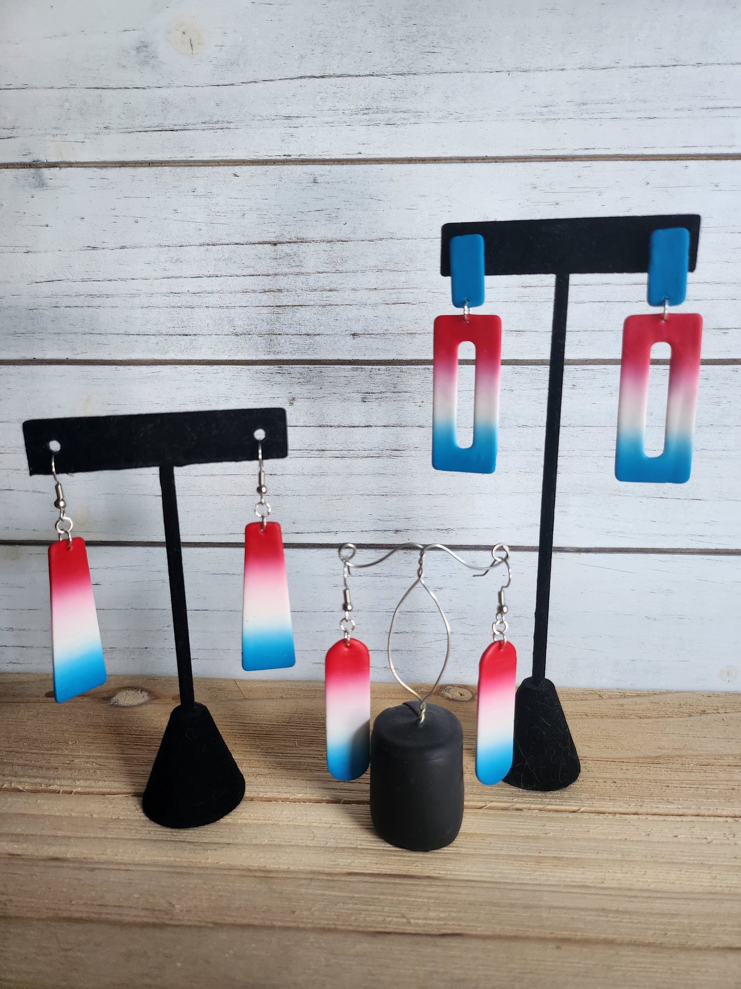 Patriotic Pop Ombre Earrings