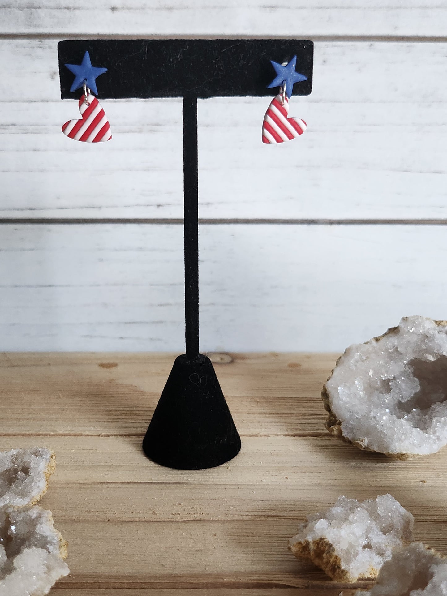 Star and Heart Earrings