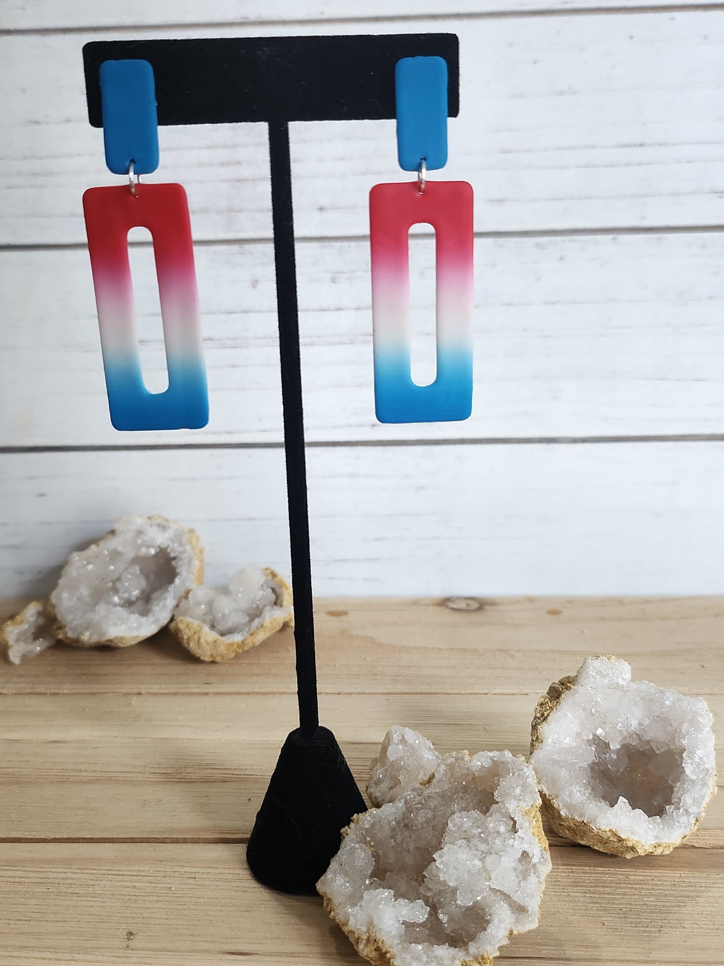 Patriotic Pop Ombre Earrings