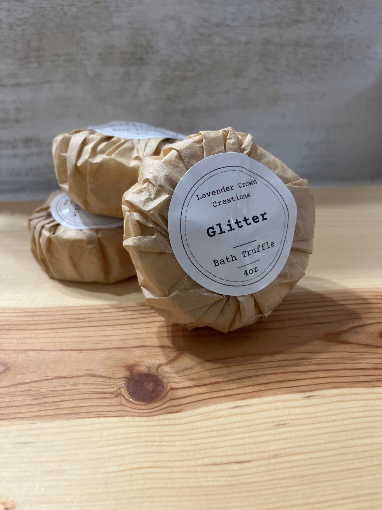 Glitter Bath Truffle