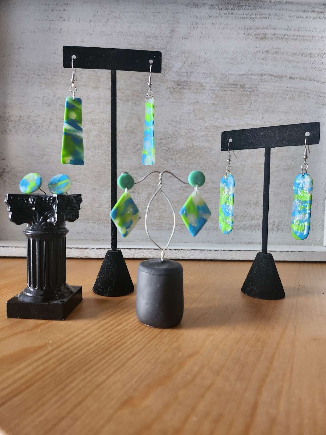 Translucent Blue & Green