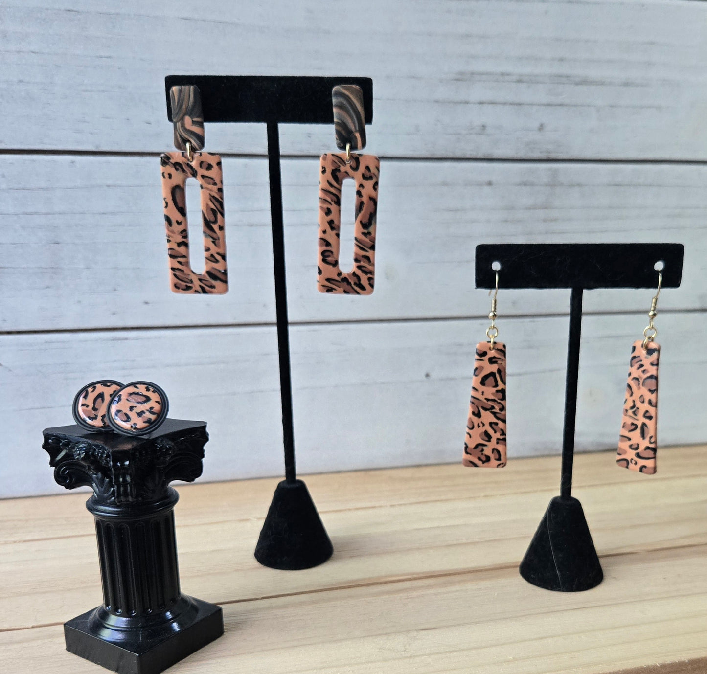 Leopard Print Earrings