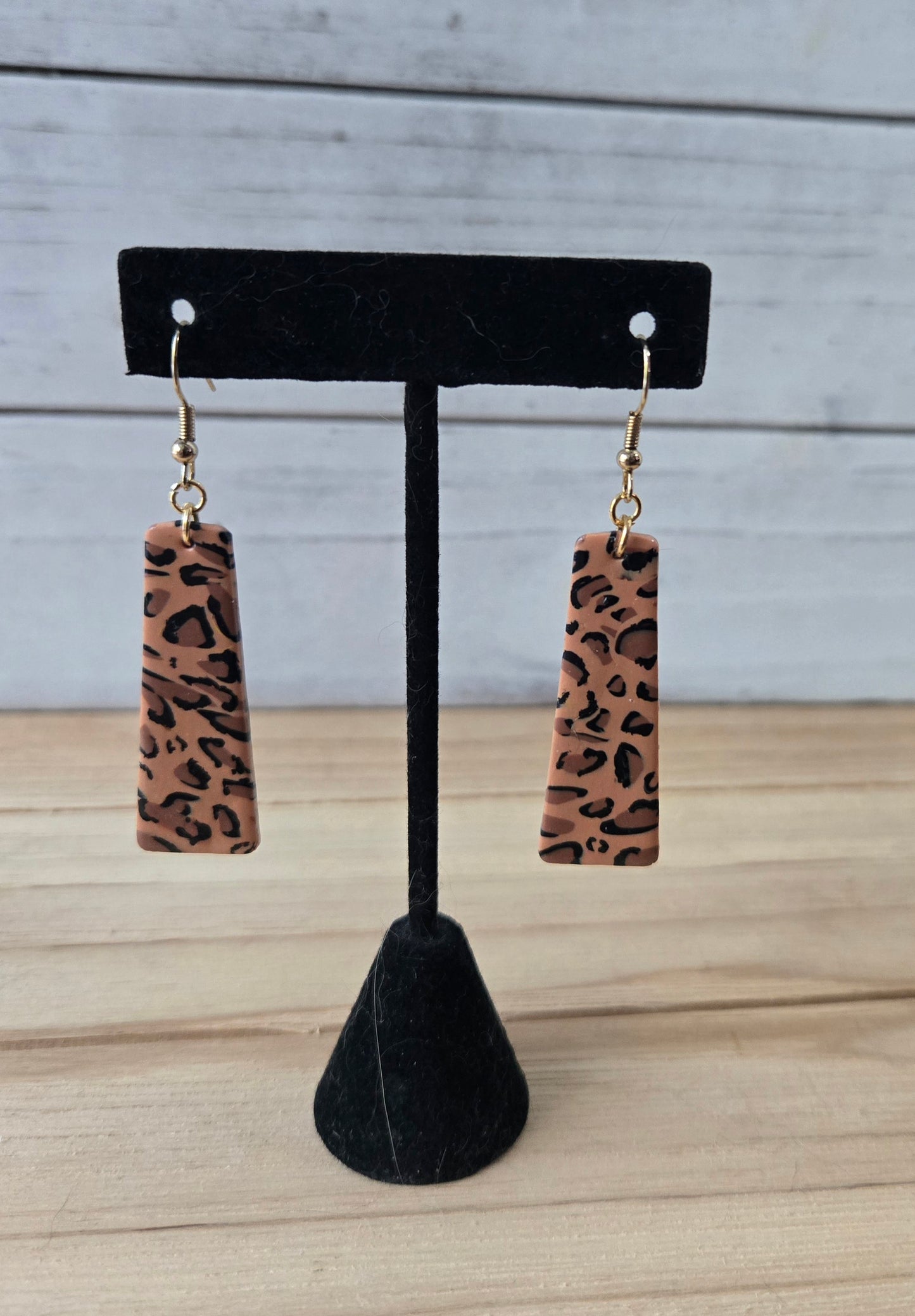 Leopard Print Earrings