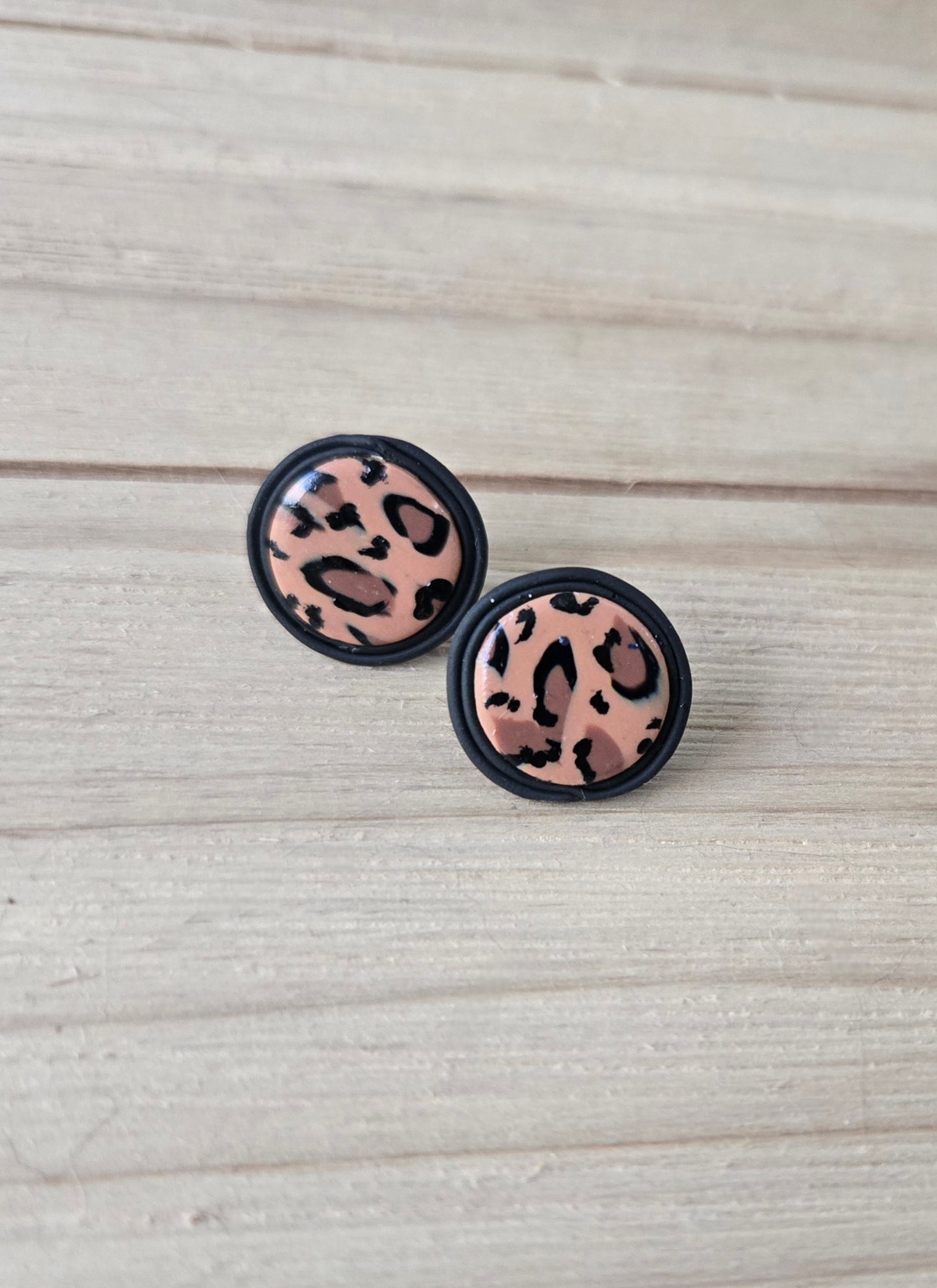 Leopard Print Earrings