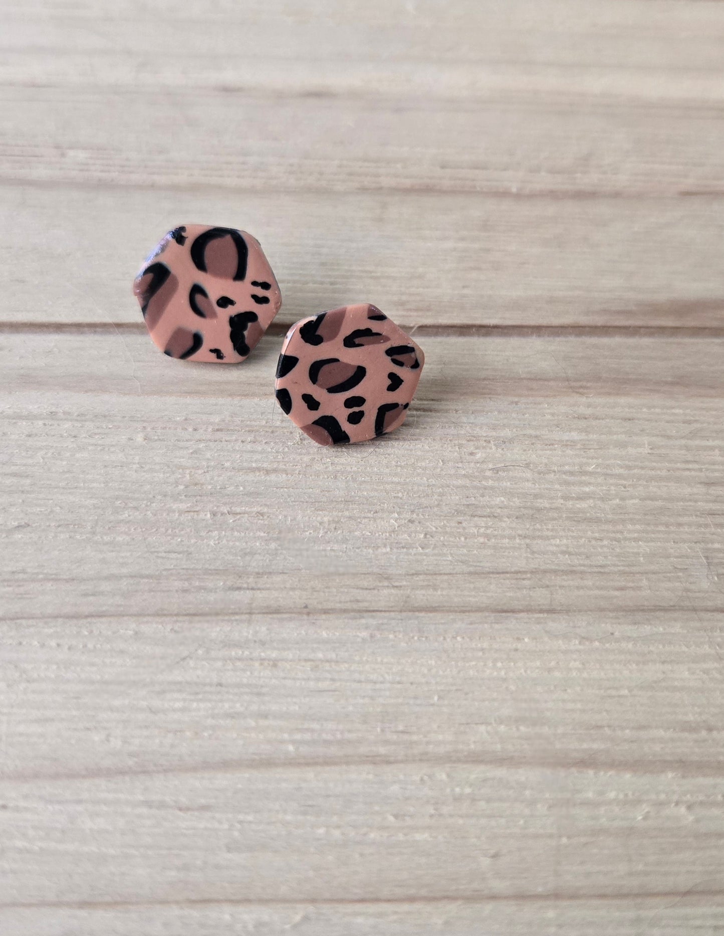 Leopard Print Earrings