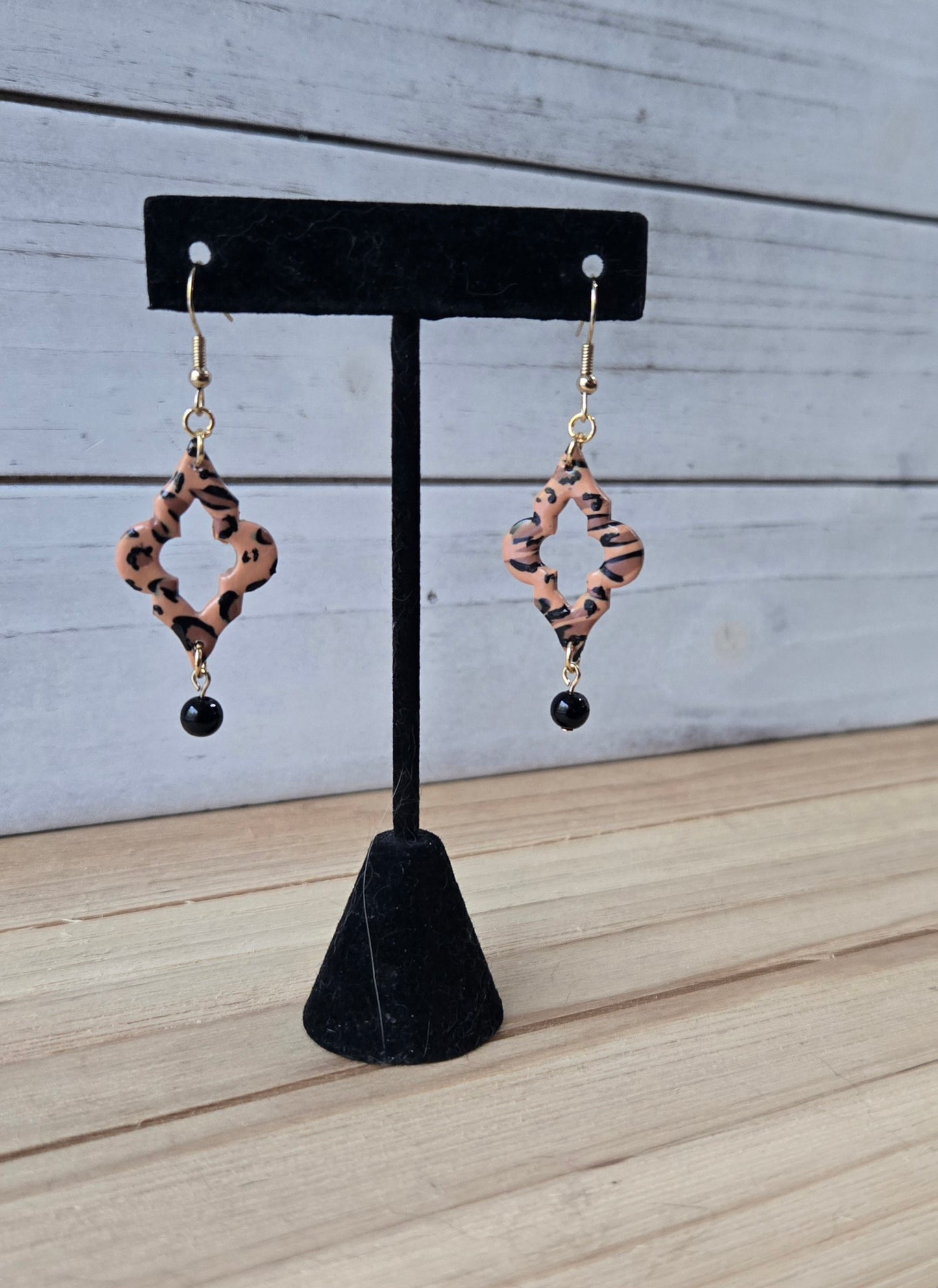 Leopard Print Earrings